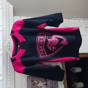 Women's Casual Hockey Panthers Pink Jersey Size S